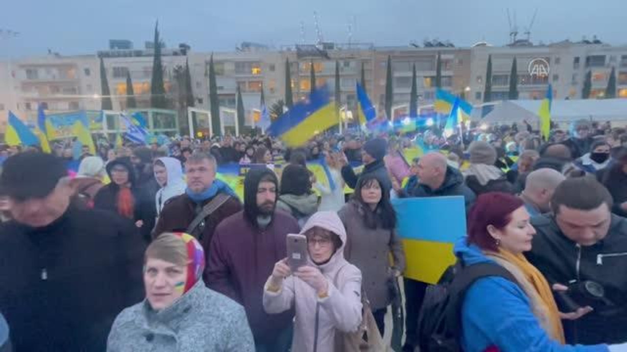 Ukrayna Devlet Başkanı Zelenskiy İsrail parlamentosunda (Knesset) konuştu