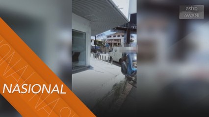 Gagal cubaan samun, polis sedang mengesan suspek