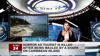 Horror as tourist is killed after being mauled by a shark on Caribbean island