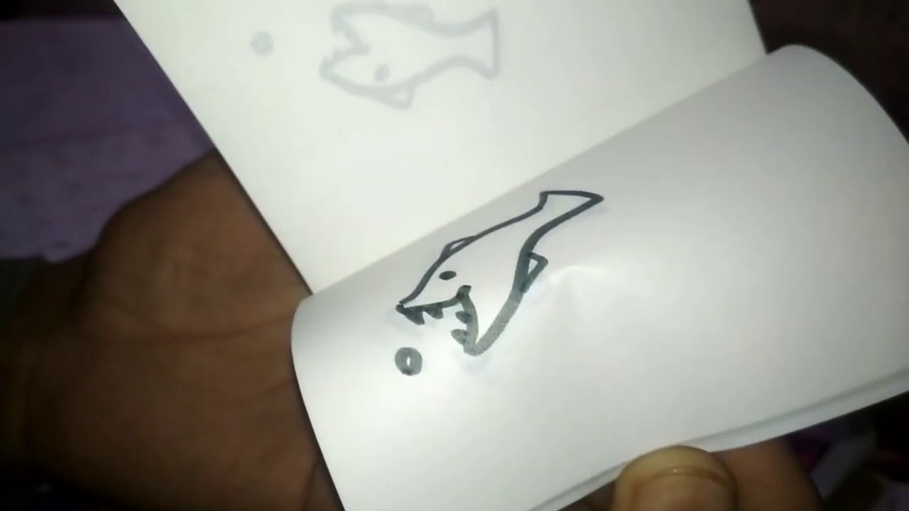 FlipBook Journey of a Fish | How to Make FlipBook for Beginners