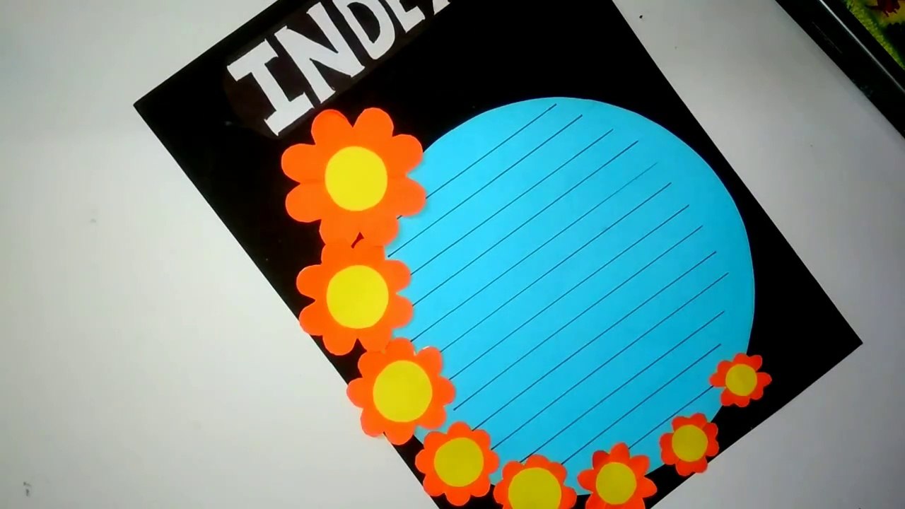 How to make Index page of project | Decorative Index page  Index design Ideas