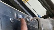 Forklift driving