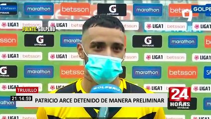 Trujillo: capturan a futbolista Patricio Arce, acusado de intento de homicidio