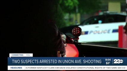 Two suspects arrested in Union Ave. Shooting