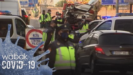 Sekatan perjalanan jejas 4.8 juta penduduk di Madrid