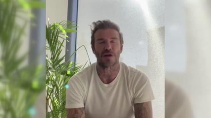 David Beckham, 71 milyondan fazla takipçisi olan Instagram hesabını Ukraynalı bir doktora verdi