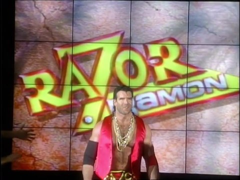 Razor Ramon vs Buddy Wayne WWF Superstars 1993