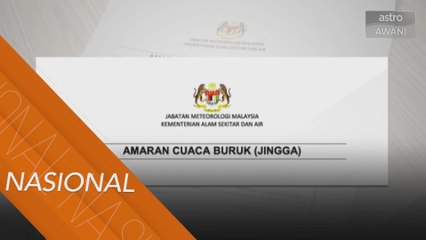 Hujan lebat di Sabah dijangka berterusan - MET Malaysia