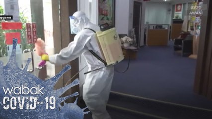 Proses sanitasi di kawasan berisiko penularan pandemik Terengganu