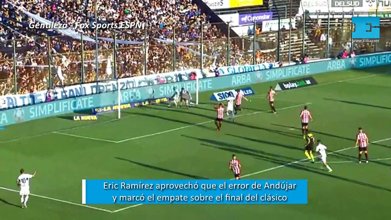 El gol de Eric Ramírez para el empate agónico del Lobo