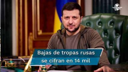 "Si negociaciones fallan, será la tercera guerra mundial", advierte presidente ucraniano