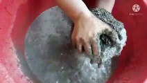Super Gritty Sand Cement Concrete Water Crumble Cr: Satisfy ASMR❤