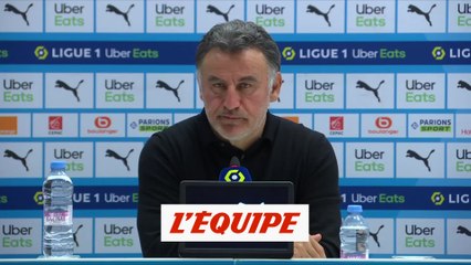 Galtier : «On peut avoir beaucoup de regrets» - Foot - L1 - Nice