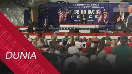 Berbaki kurang sebulan, kempen Trump-Biden semakin hangat