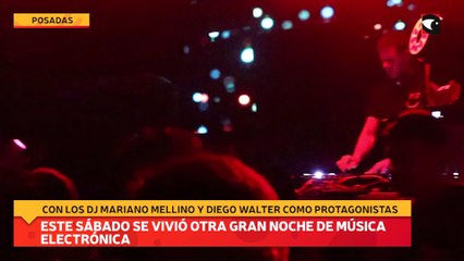 Este sábado se vivió otra gran noche de música electrónica