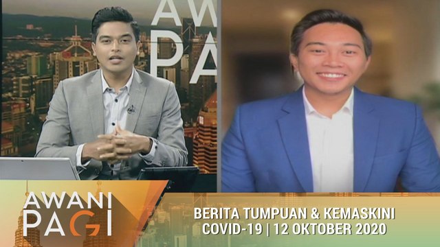 AWANI Pagi: Berita tumpuan & kemaskini COVID-19 [12 Okt 2020]