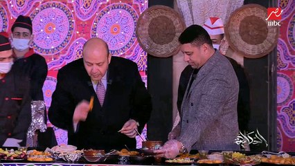 الفول بالـ لية .. عمرو أديب: عندما يمتزج الفول باللحمة