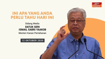5 perkara penting kenyataan media harian PKPB - 12 Oktober 2020