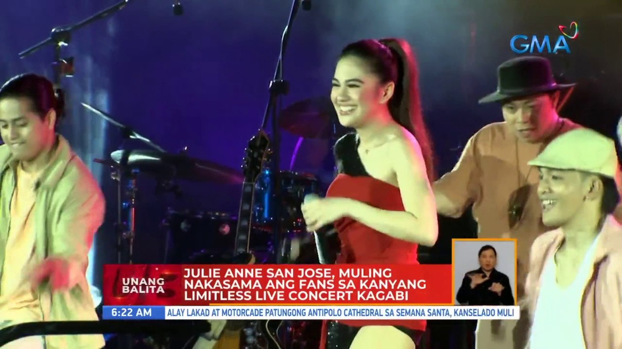 Julie Anne San Jose, muling nakasama ang fans sa kanyang Limitless live concert kagabi | UB