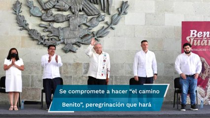 AMLO asegura que los conservadores le harán “lo que el viento a Juárez”