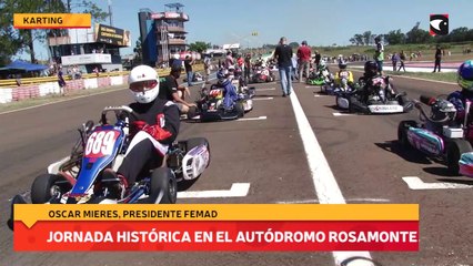 Jornada histórica en el Autódromo Rosamonte