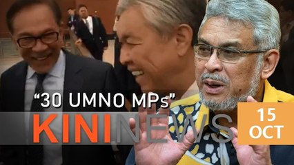 #KiniNews: Zahid pledged support of 30 Umno MPs for Anwar, claims Khalid