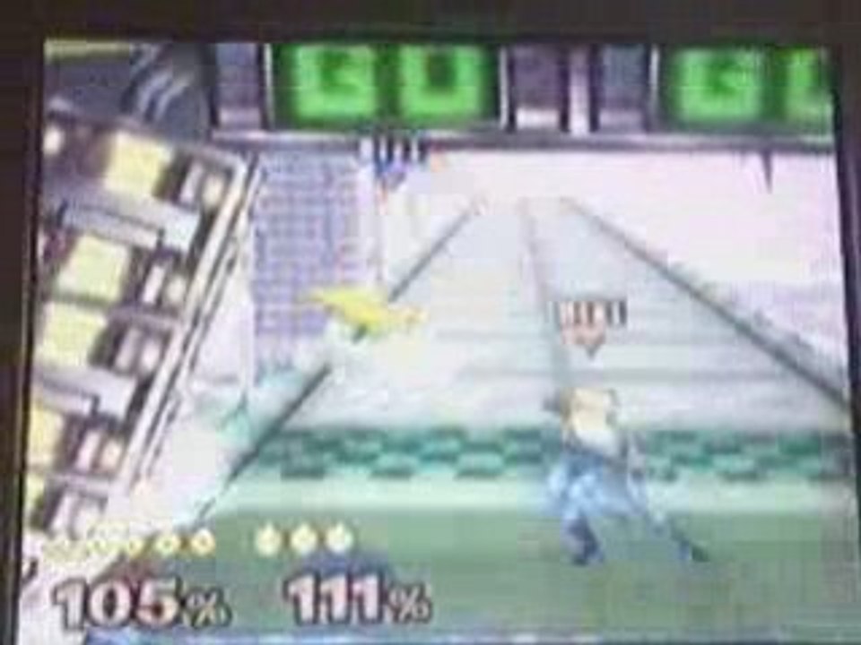 SSBM Zelda vs Peach