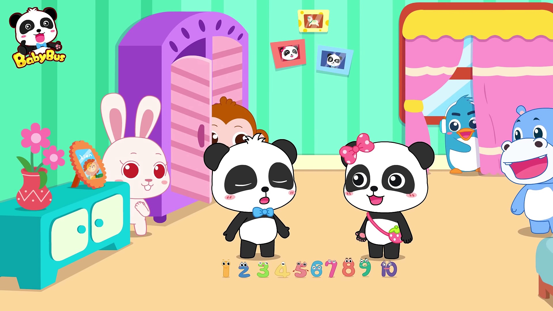 Baby Panda Rescues Friends | Math Kingdom Adventure | Learn Numbers ...