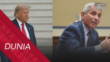 Rakaman Trump kritik Fauci tersebar