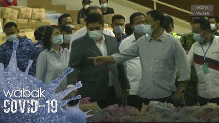 Bantuan bakul makanan ke Kawasan PKPDB