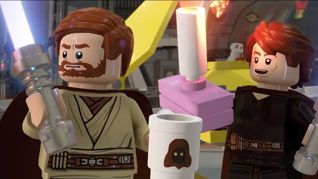LEGO Star Wars: The Skywalker Saga - Anakin y Obi Wan entran en escena en La Venganza de los Sith