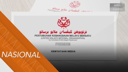 UMNO laksana gencatan politik, tumpu COVID-19