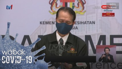 COVID-19: Lapan kluster baharu dikesan, terbanyak dalam tempoh 24 jam