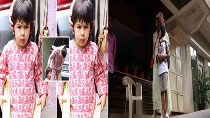 Kareena Kapoor के आते ही Malaika की बहन बेटे संग पहुँचीं मिलने, Taimur के दोस्तों को दी Party