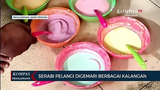 Serabi Pelangi Jajanan Masa Kini Digemari Berbagai Kalangan