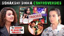 Sonakshi TAUNTS Kangana, Viral Wedding Pic With Salman, Insulted On KBC | All Controversies