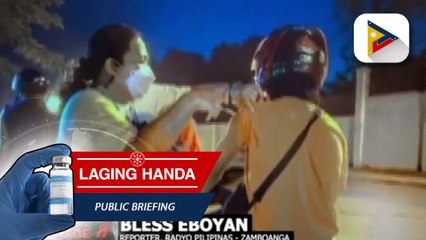 COVID-19 vaccination drive sa Zamboanga, mas pinalakas