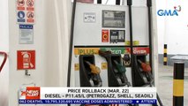 Ilang oil companies, nag-anunsyo na ng kanilang rollback na ipatutupad bukas | 24 Oras News Alert