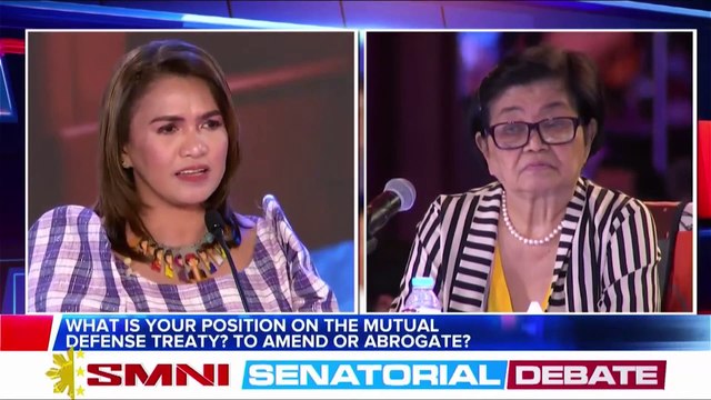 SMNI Senatorial Debate 2022 | Round 2: Ratification of Treaties