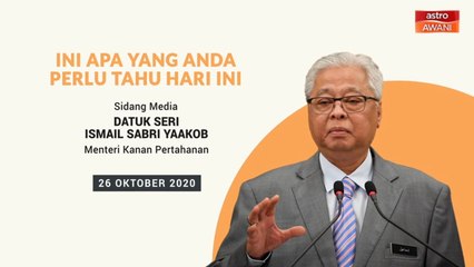 5 perkara penting kenyataan media harian PKPB - 26 Okt 2020