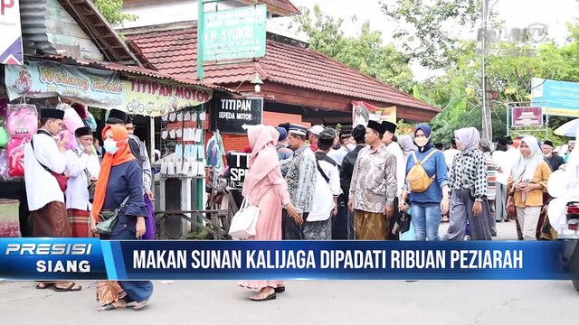 Kapolres Demak Laporkan Kondisi Terkini Area Makan Sunan Kalijaga Yang Dipadati Ribuan Peziarah, Imbau Peziarah Makan Sunan Kalijaga Tetap Patuhi Prokes