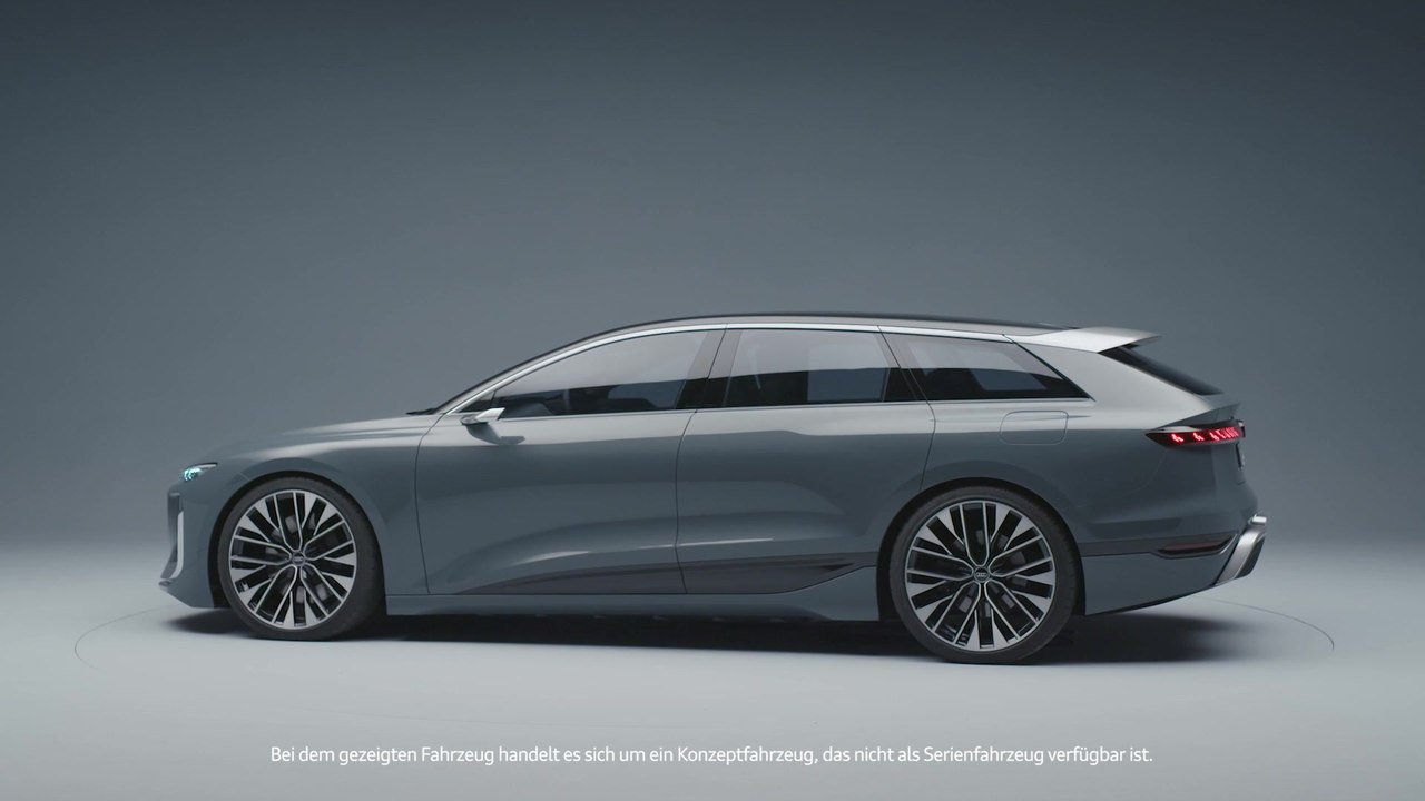 Oliver Hoffmann präsentiert den neuen Audi A6 Avant e-tron concept
