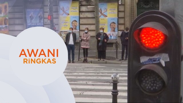 AWANI Ringkas: Kadar nilai kebolehjangkitan turun 1.1 | Perancis umum ulang perintah berkurung