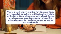 10 Tips From D.M Rasey For Improving Your Fiction Writing Skills