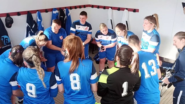 Célébration victoire ! Olympique Pavilly / ES Tourville (championnat R2F le 20/03/2022)