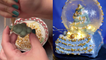 'Creative baker tries her hand at a 3D Macaron Snow Globe *THE RESULT IS FASCINATING*'