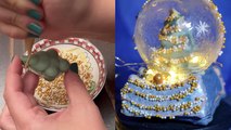 'Creative baker tries her hand at a 3D Macaron Snow Globe *THE RESULT IS FASCINATING*'