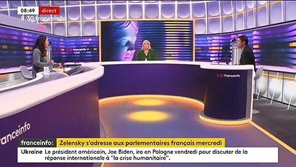 Guerre en Ukraine : Marine Le Pen "n'a pas d'admiration particulière" pour Volodymyr Zelensky
