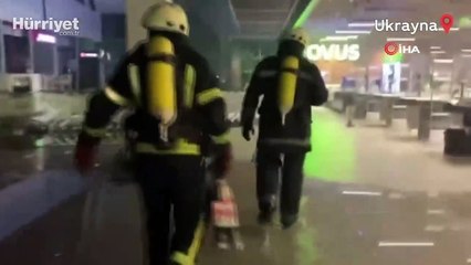 Kiev'de enkaz altında kalan siviller için kurtarma çalışmaları sürdürülüyor