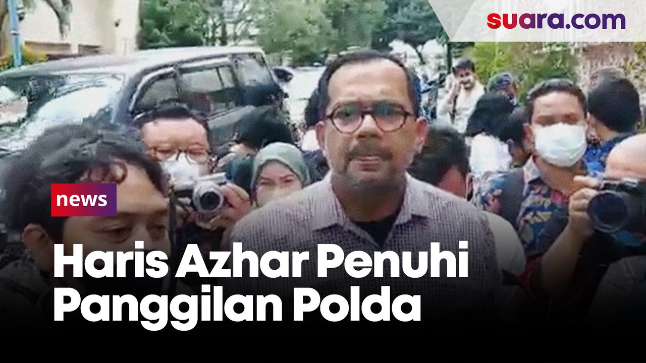Haris Azhar Penuhi Panggilan Tersangka Kasus "Lord Luhut" di Polda